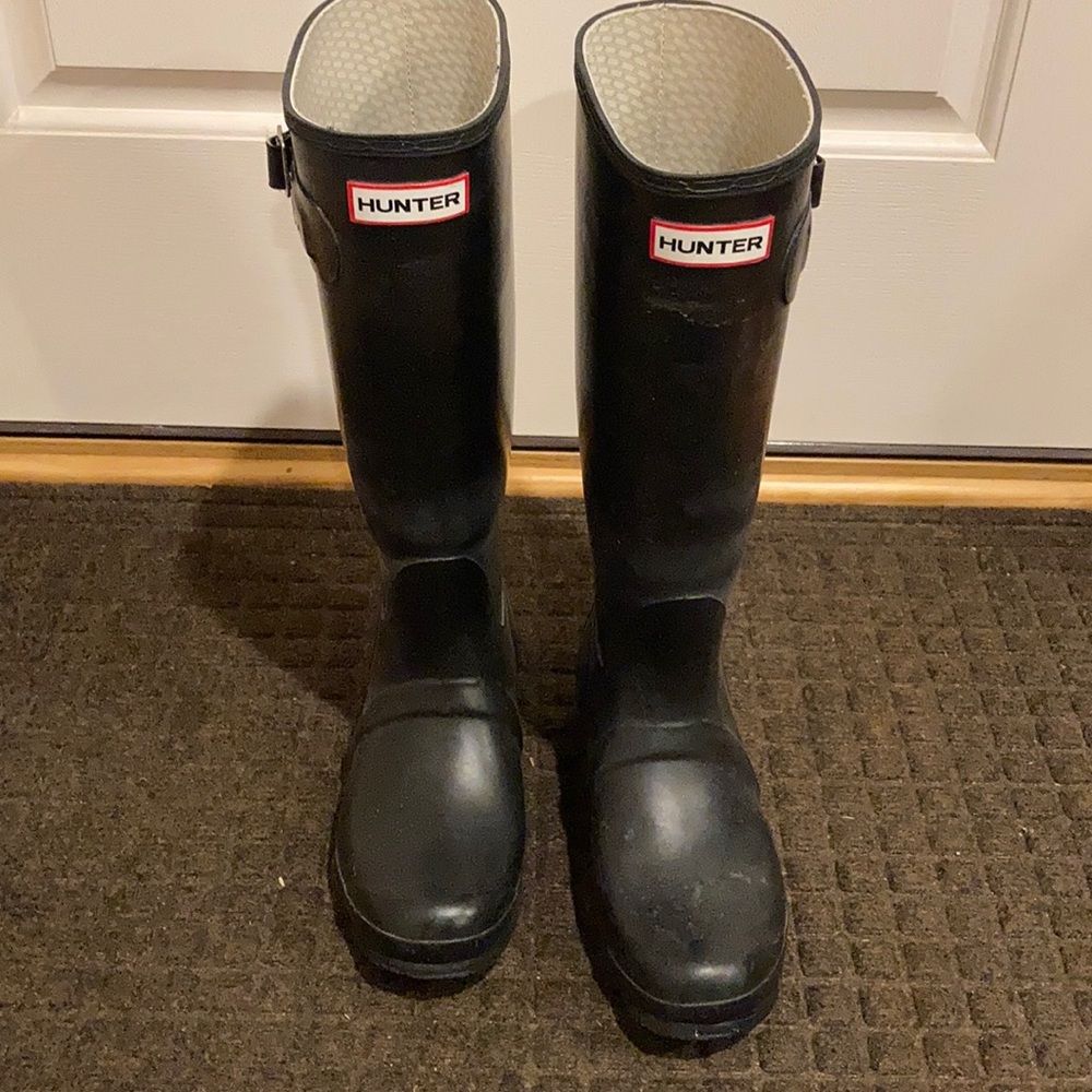 Hunter Tall matte rain boots